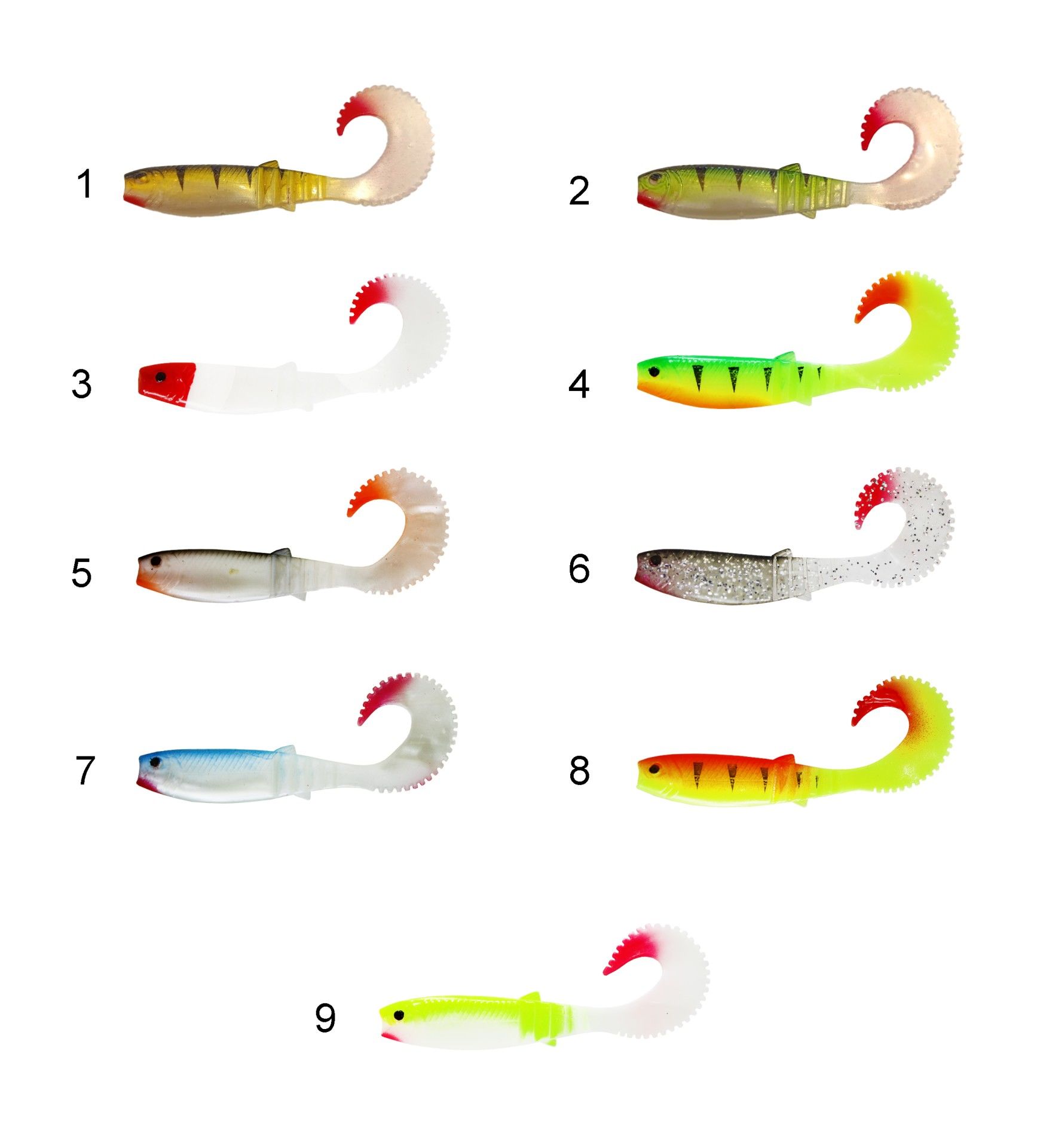 Captain 3571 Taifun Soft 10cm Levrek Silikonu 5'li Paket Suni Yem