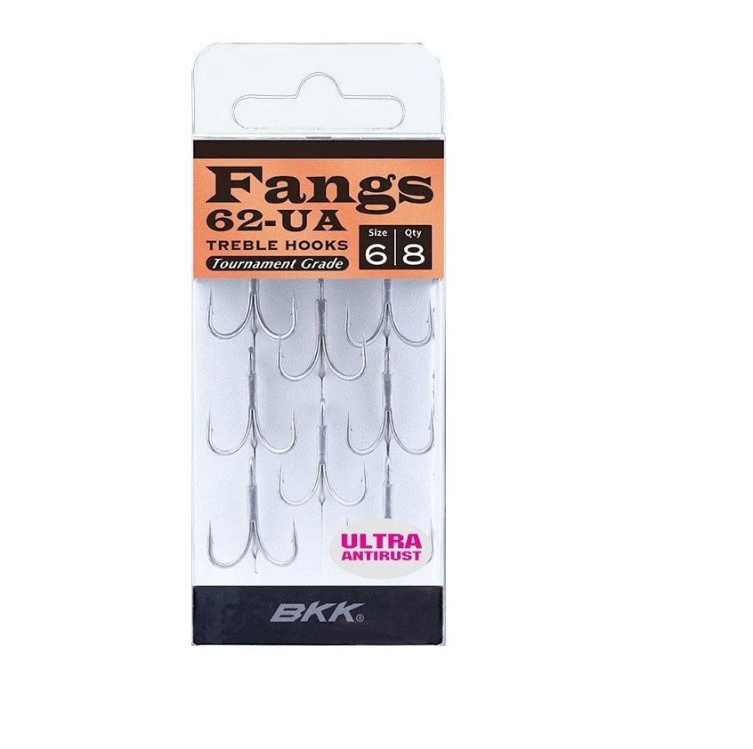 BKK Fangs-62 UA Üçlü Olta İğnesi no: 5 8 Adet