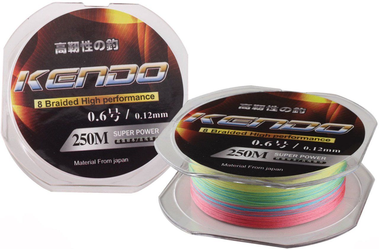 Kendo Dynema 8 Örgü 250Mt (Multıcolour)