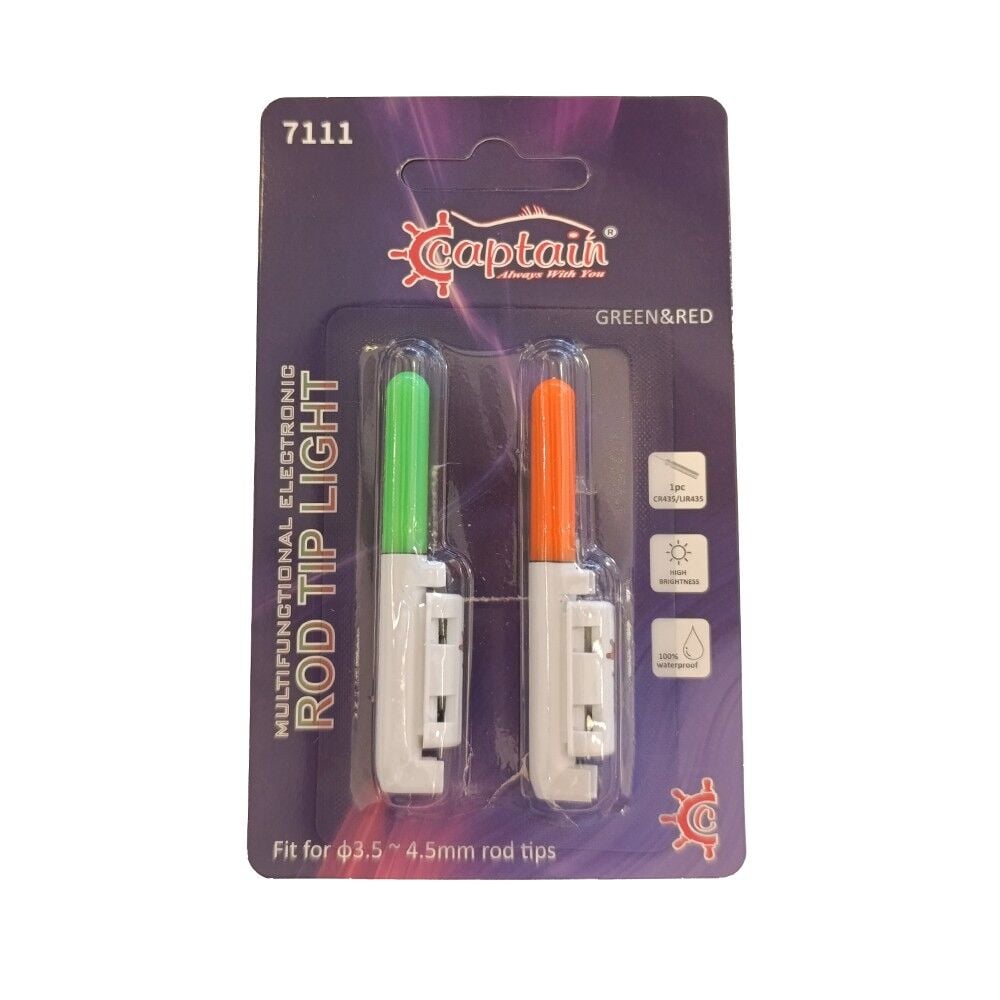 Captain 7111 Pilli ve Aparatlı Fosfor 2li SET 4.5x39mm