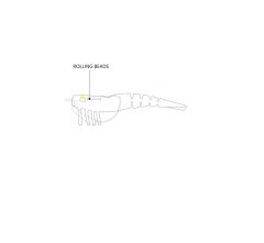 Captain 3064 Silikon Karides 3D 8,5 cm Suni Yem 8gr 5 'li Set