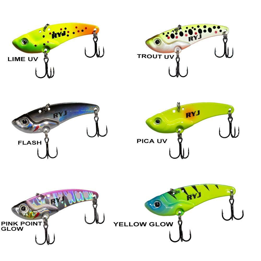 Ryuji Mirror Vib 9gr 4.5cm Jig Yem