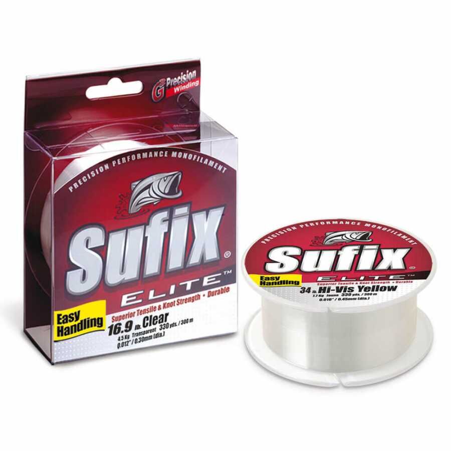 Sufix Elite Misina CLEAR - 0.40MM - 300MT - 13KG