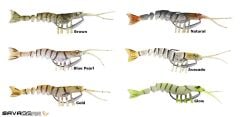 Savage gear TPE Manic Shrimp 10 cm 8 gr Suni Yem