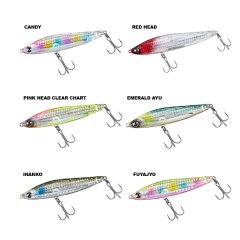 DAIWA MORETHAN SWITCH HITTER 85S LASER IMPACT PINK HEAD CLEAR CHART