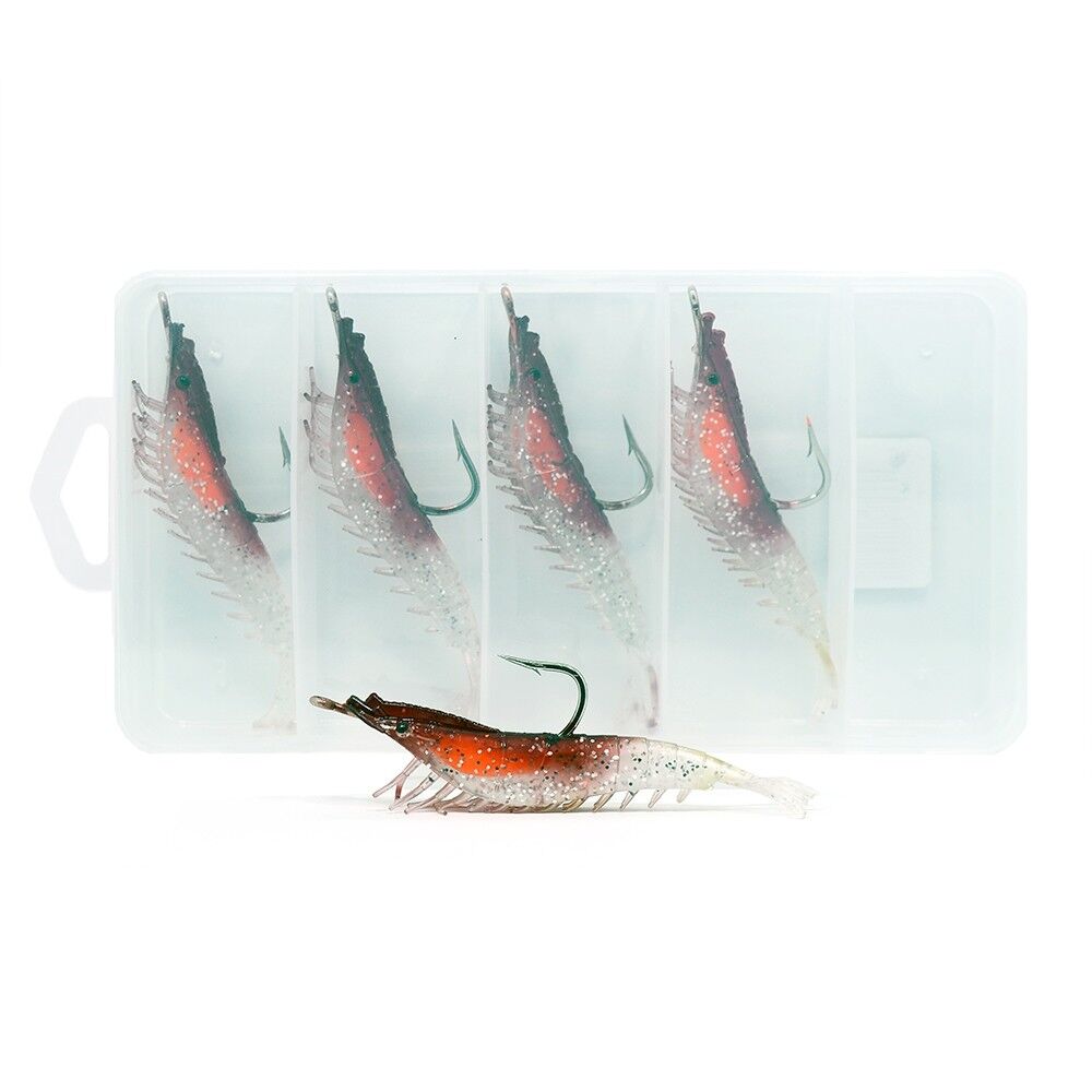 Captain 3066 Silikon Karides 5.5cm Suni Yem 5'li Kutu 03