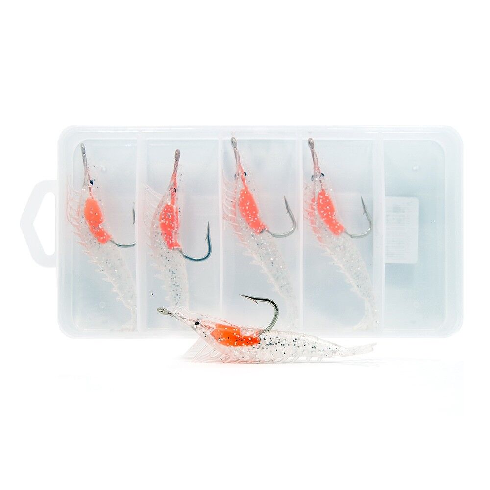 Captain 3066 Silikon Karides 5.5cm Suni Yem 5'li Kutu 07