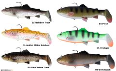 Savage gear 3D Trout Rattle Shad 12.5 cm 35 gr Suni Yem