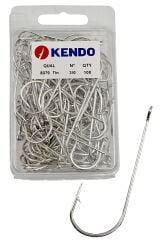 Kendo 8079 Abardeen Tin 3/0 100 Adet Halkalı Olta İğnesi
