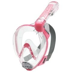 Cressi Duke Tam Yüz Maske CLEAR-PINK - S - M