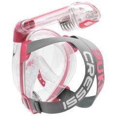 Cressi Duke Tam Yüz Maske CLEAR-PINK - S - M