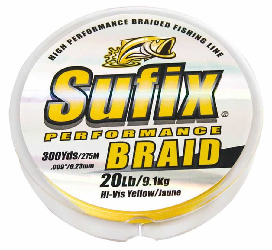 Sufix Performance Braid İp Misina HI VIS YELLOW - 0.20MM - 135MT - 13.3KG