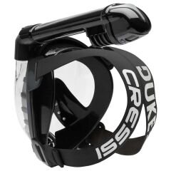 Cressi Duke Tam Yüz Maske BLACK-BLACK - S - M