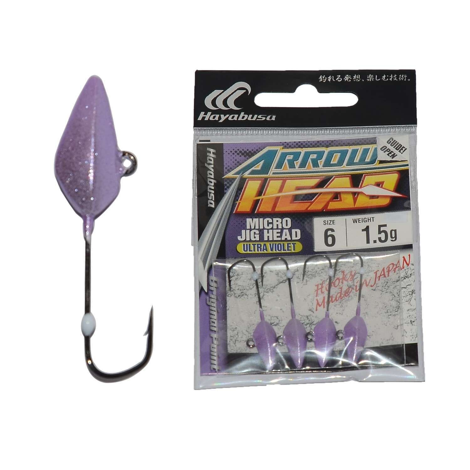 Hayabusa EX 931 Lrf Jig Head Arrow Head Uv 4lü Paket Standart - 1.5 GR