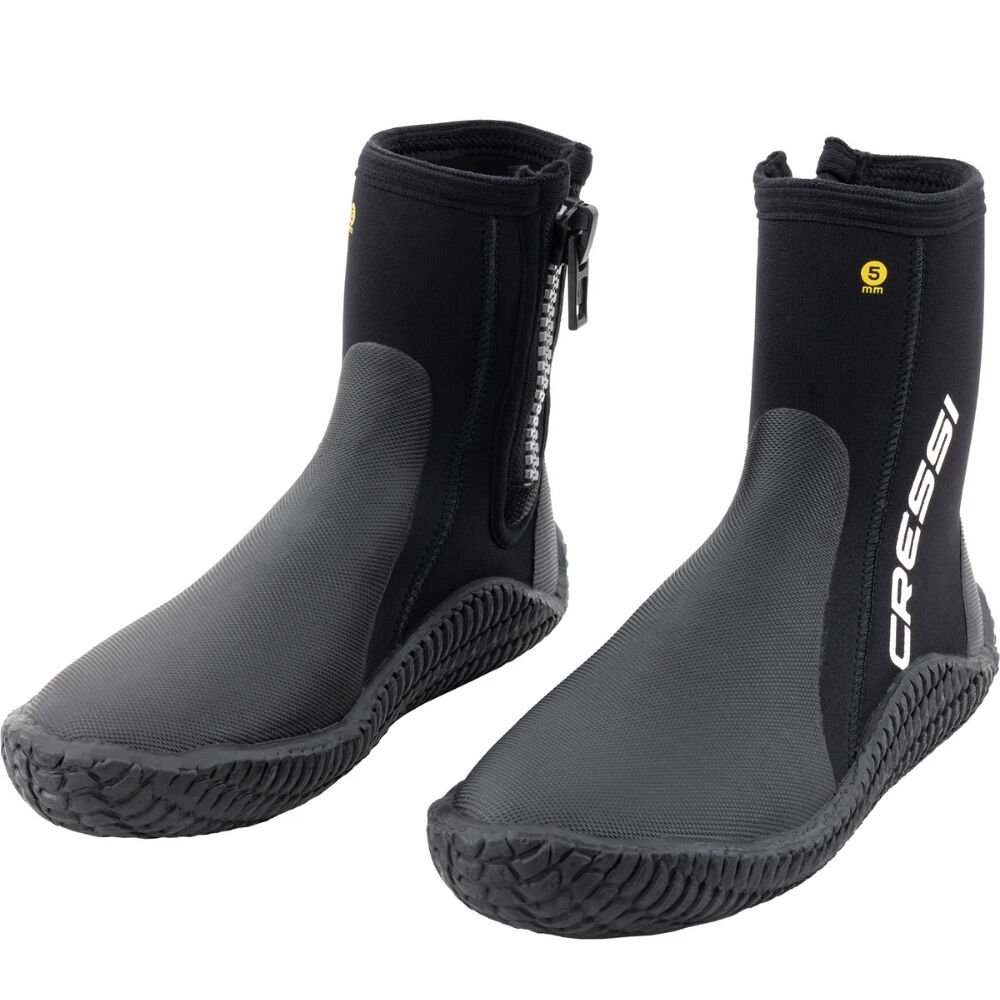 Cressi Reeftech Dalış Çizmesi BLACK - 5MM - M -40-41