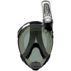 Cressi Duke Tam Yüz Maske CLEAR-BLACK-SMOKED LENS - S - M