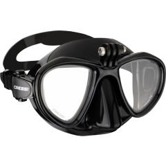 Cressi Metis Action Dalış Maskesi BLACK-BLACK