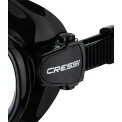 Cressi Metis Action Dalış Maskesi BLACK-BLACK