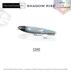 NANIWAOSAKASHI SHADOW RISE 85MM 11.7G MAKET BALIK C045