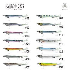 Little Jack Metal Adict 03 90 mm 40 gr Jig Yem