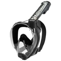Cressi Baron Tam Yüz Maske BLACK-BLACK - M - L