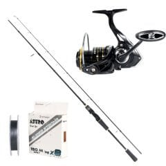 REMIXON FOCUS BG 2.70M 5-35GR 2P KAMIŞ+BG4000M 5+1BB MAKARA SET