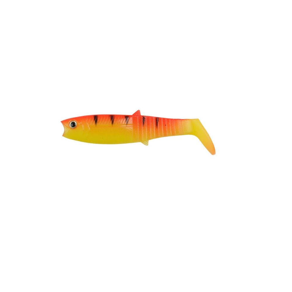 Remixon Buster Shad 10cm Silikon Yem (5 Adet) YELLOW RED (11)