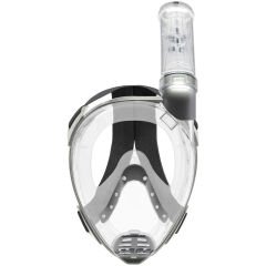 Cressi Baron Tam Yüz Maske CLEAR-SILVER - M - L