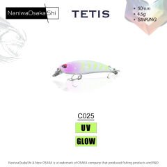 NANIWAOSAKASHI TETIS 50MM 4.5G SINKING MAKET BALIK C025