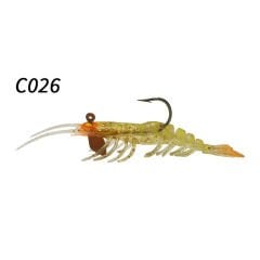 Naniwa Osaka Shi  Baby 5cm 3.7 Gram Silikon Karides C026