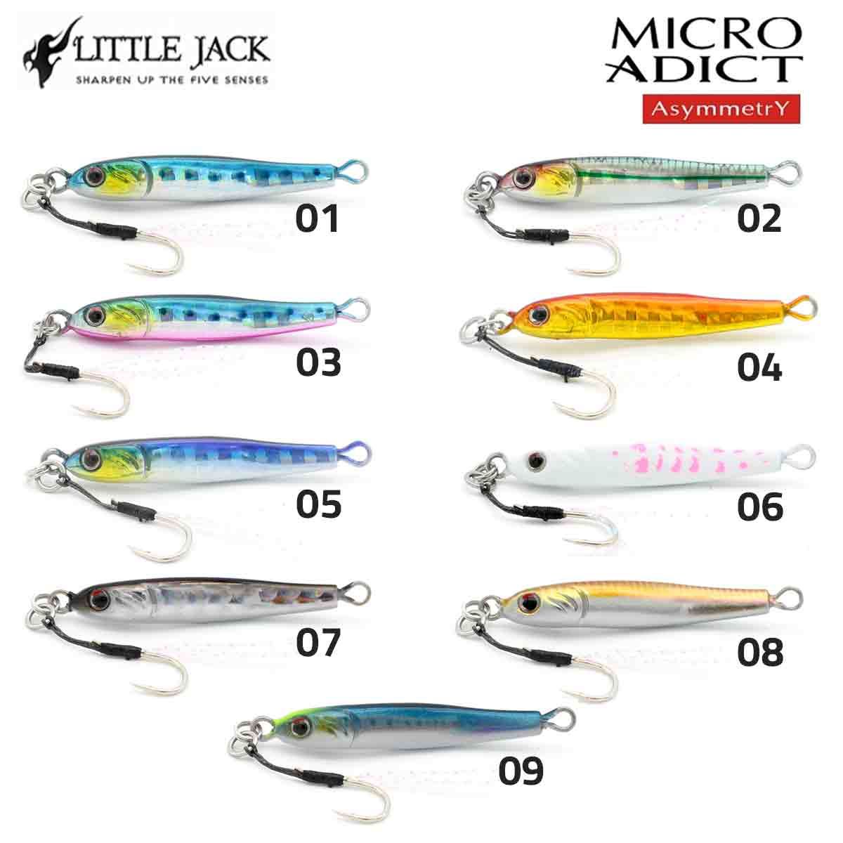 Little Jack Micro Adict Asymmetry 41mm 5gr Jig Yem