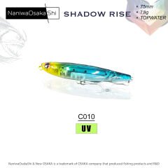 NANIWAOSAKASHI SHADOW RISE 75MM 7.8G MAKET BALIK C010