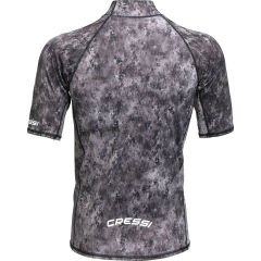 Cressi Rash Guard Man T-Shirt CAMO BLACK GREY - M - NO:3