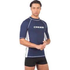 Cressi Rash Guard Man T-Shirt DARK BLUE - S - NO:2