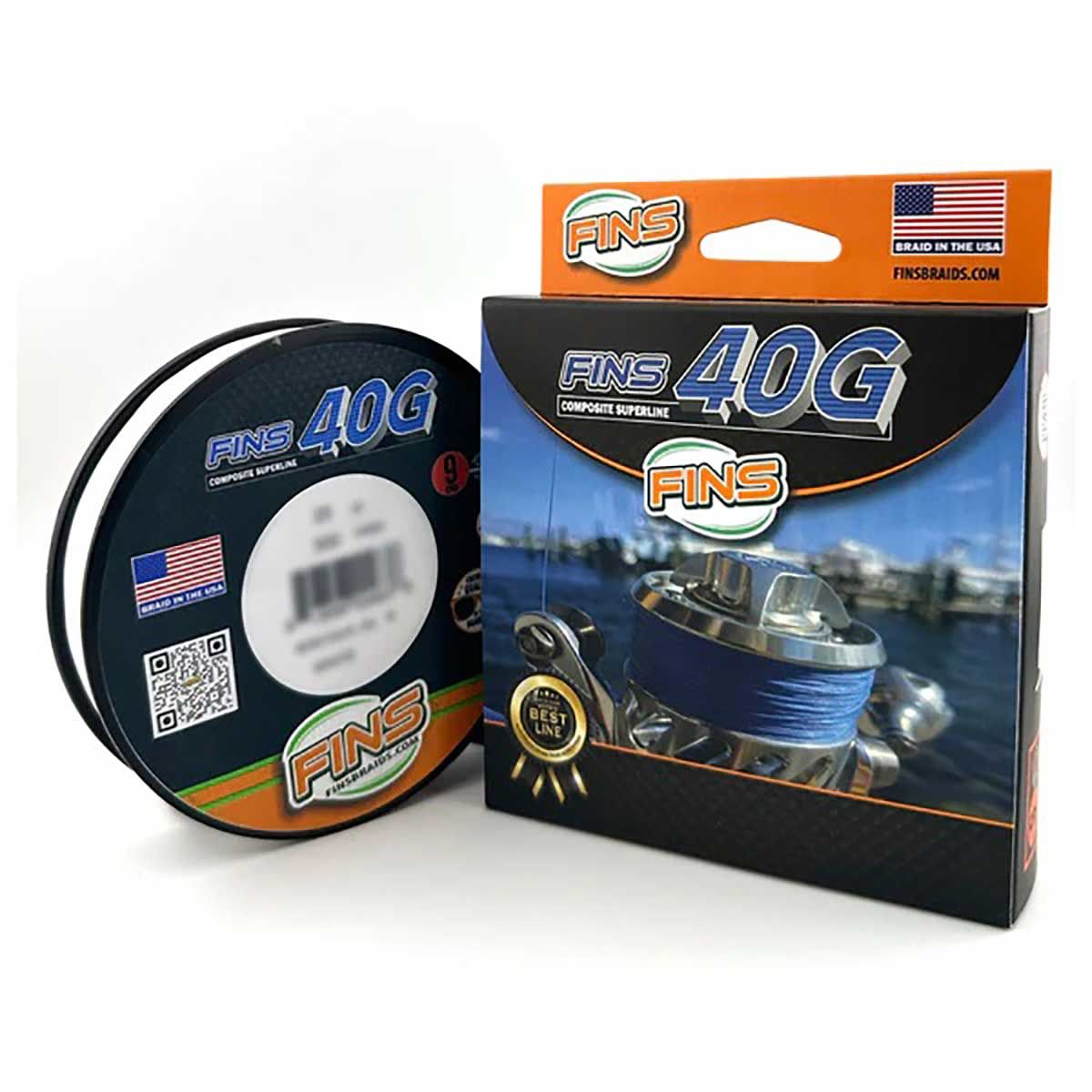 Fins 40G Örgü İp Misina Açık Yeşil 137 Metre