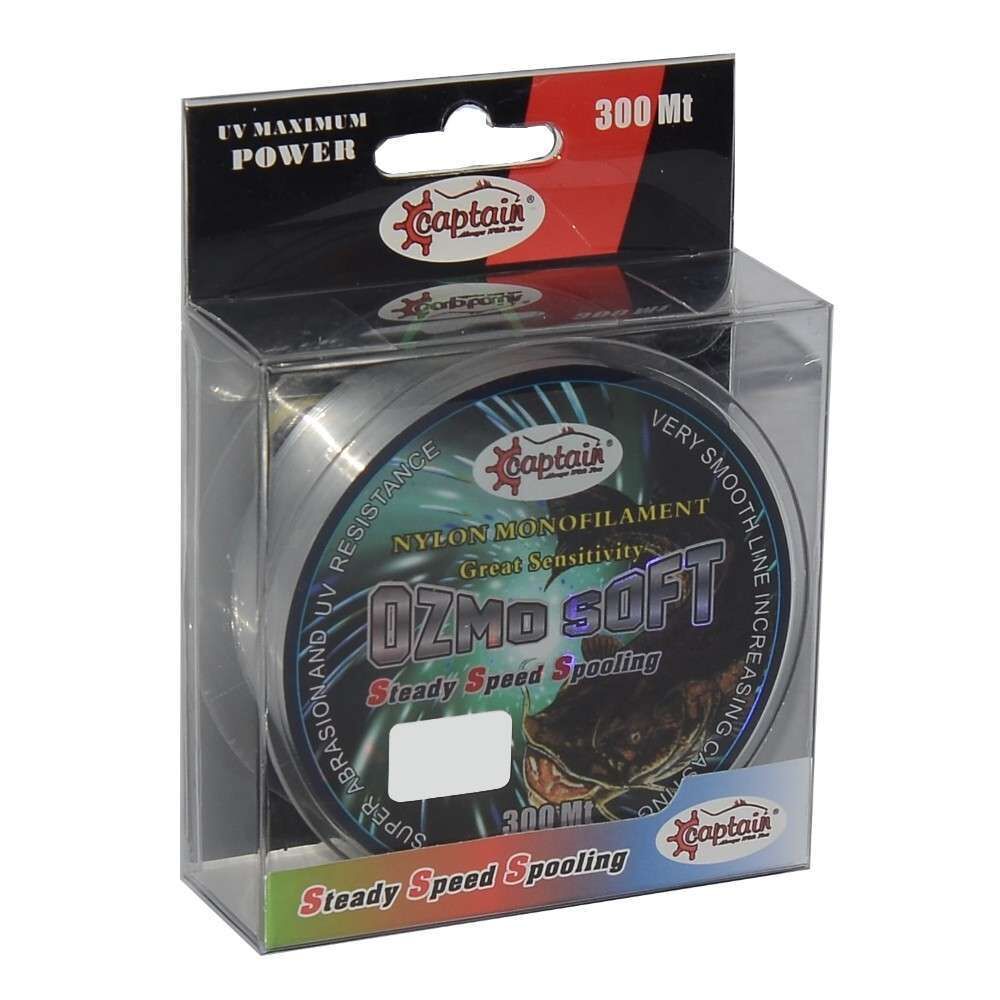 Captain Ozmo Soft 300mt Monofilament Misina Beyaz Standart - 0.35 MM