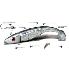 Delalande Swat Shad 110mm 15gr Silikon Yem