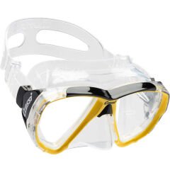 Cressi Big Eyes Dalış Maskesi CLEAR-YELLOW