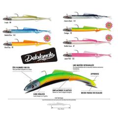 Delalande Fire Eel 130mm 20gr Silikon Yem