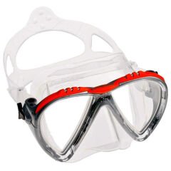Cressi Lince Dalış Maskesi CLEAR-ORANGE
