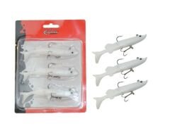 Captain 3067 Pluse Soft 12cm Turna Silikonu 3lü Set Suni Yem 3
