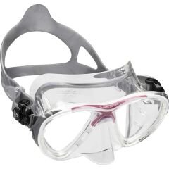 Cressi Big Eyes Evolution Crystal Dalış Maskesi CLEAR-PINK