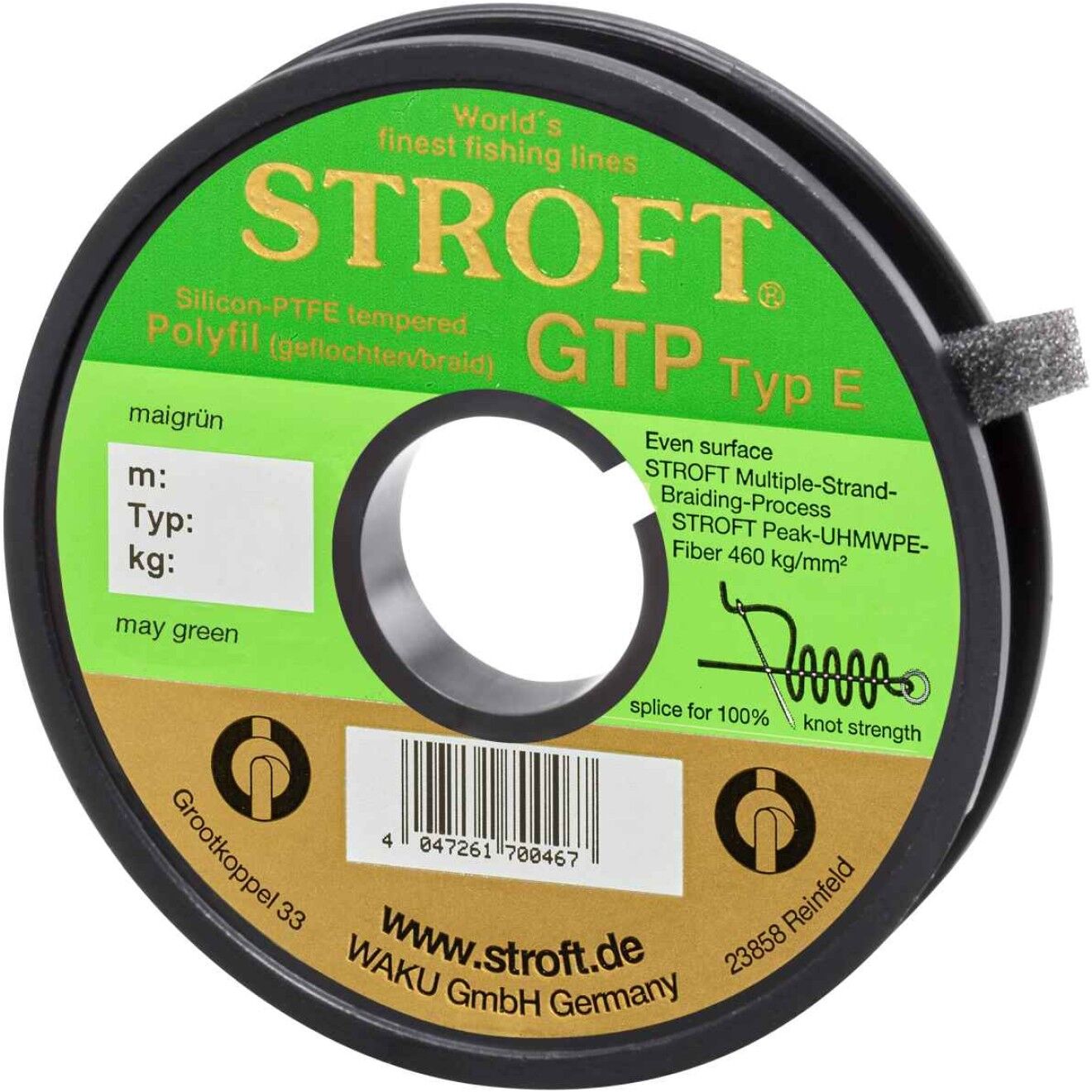 STROFT GTP TYP E ÖRGÜ MAY GREEN 150M E4