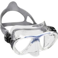 Cressi Big Eyes Evolution Crystal Dalış Maskesi CLEAR-BLUE