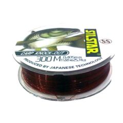Silstar 1170 Carp Knock Out 300mt Monofilament Misina Kahverengi 0.37