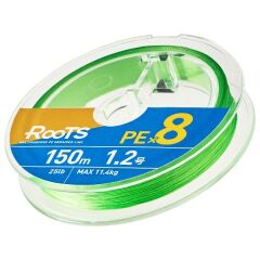 Gosen X8 Roots PE 8 Örgü Spin İp Misina 150mt Açık Yeşil 2.0 PE