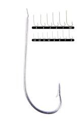 Youvella 1307 Palalı Çapraz Olta İğnesi 100lü Kutu Galvaniz Standart - 5