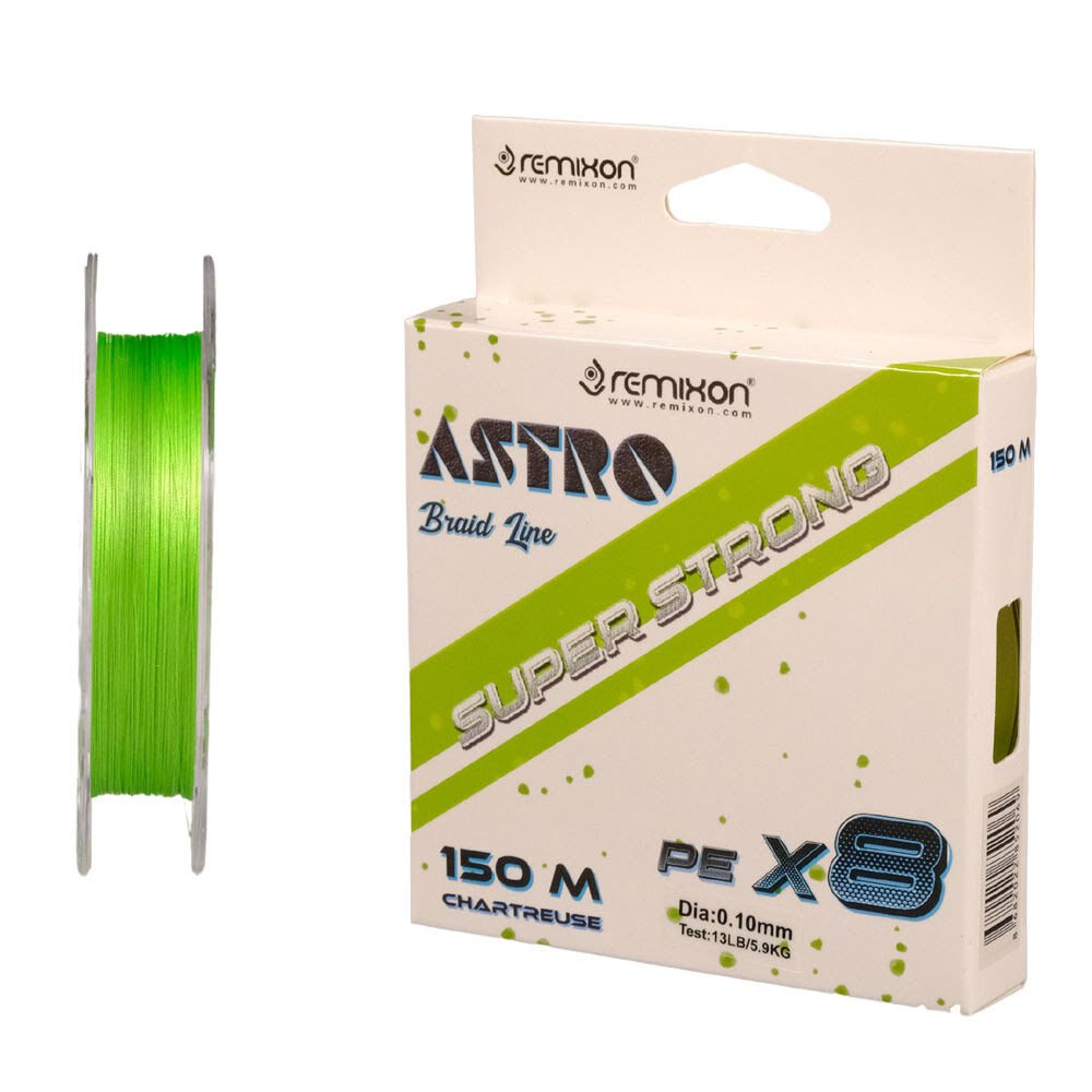 Remixon Astro 8X 0.06mm 150m Chartreuse İp Misina 0,16 mm