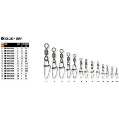 Colmic Rolling Insurance Snap 12P