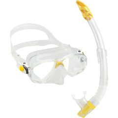 Cressi Marea Maske Gamma Şnorkel Seti CLEAR-YELLOW